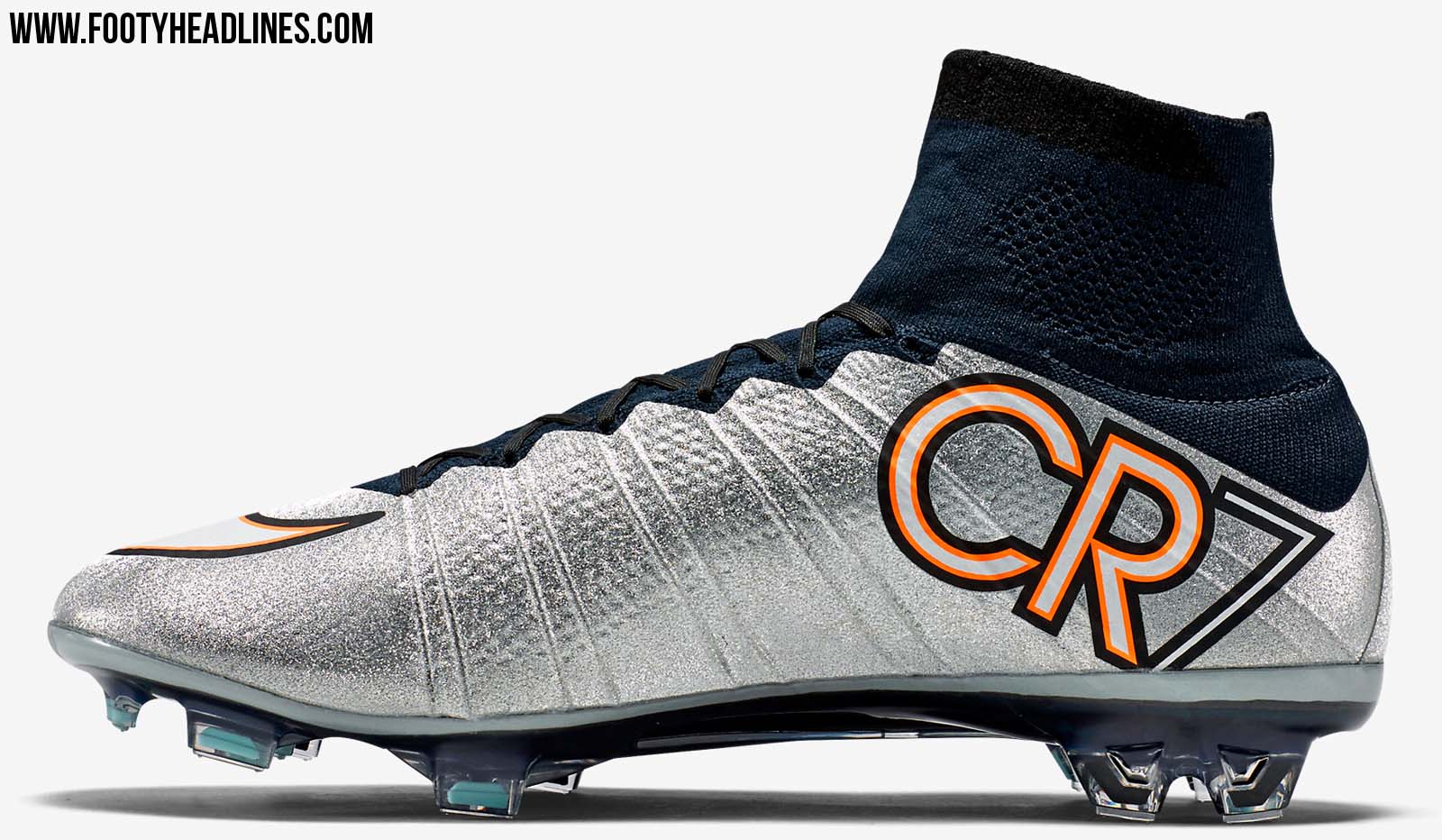 Cr7 silver boots outlet
